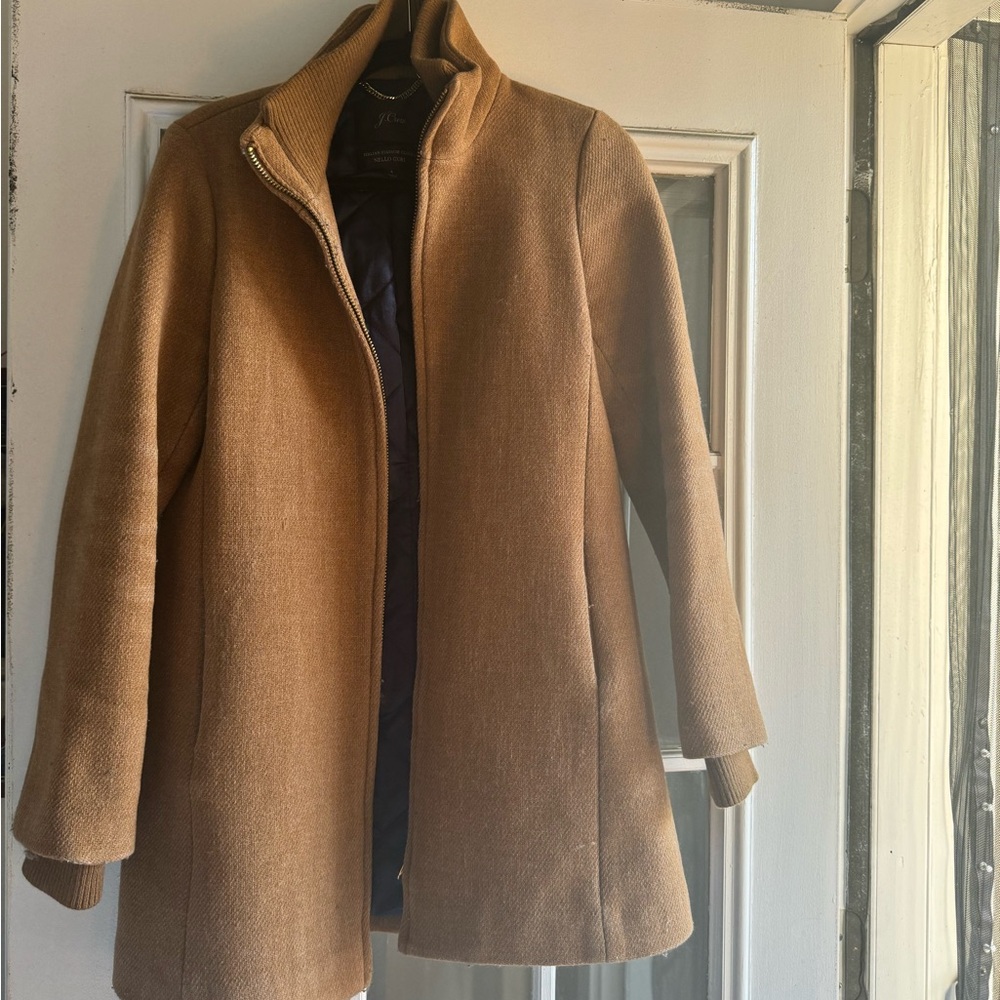 J Crew Italian Cloth Stadium Coat